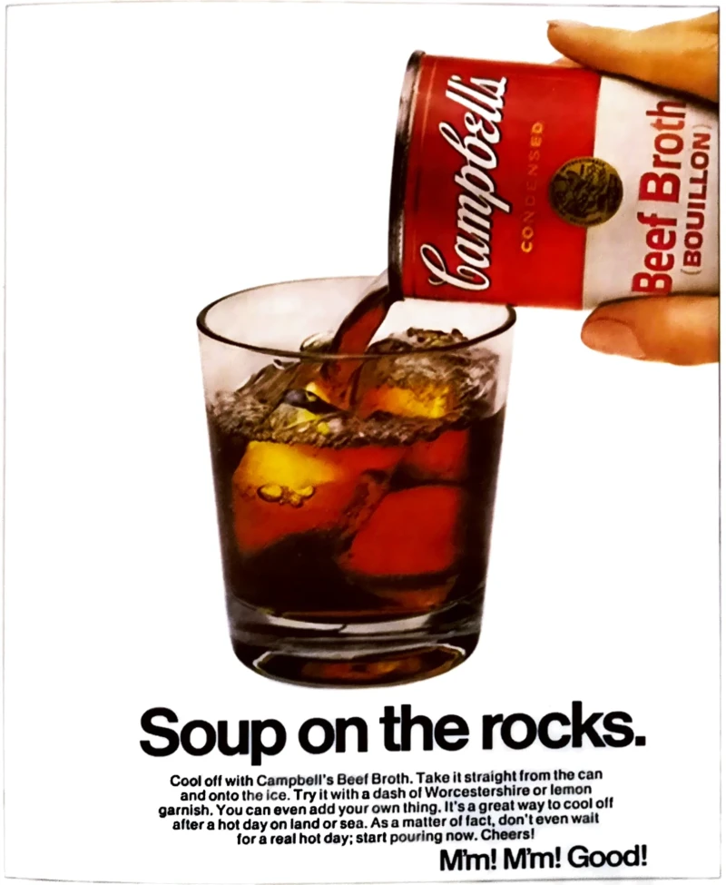 Soup on the rocks - Campbell Adveertising